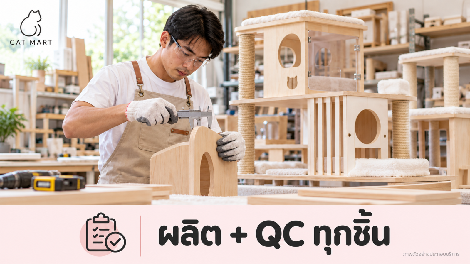 [ตัวอย่าง] โปรเปิดร้าน CAT WALL ลด 15%