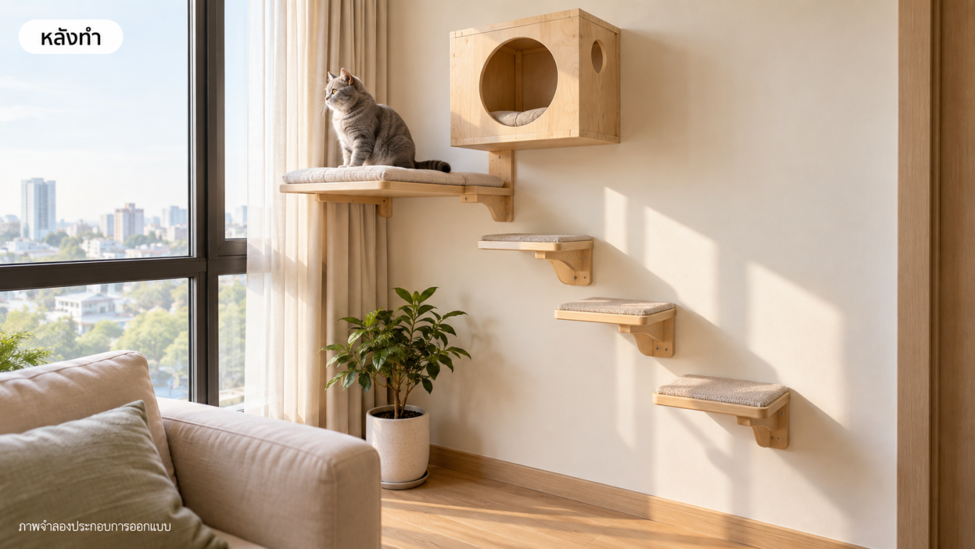 บ้านเดี่ยว — MINI HOME มุมนั่งเล่น
